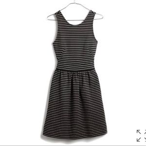 Madewell dress, zip up back, sturdy, thick fabric